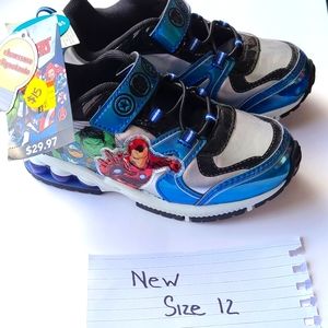Boys Light-Up Avengers Sneakers